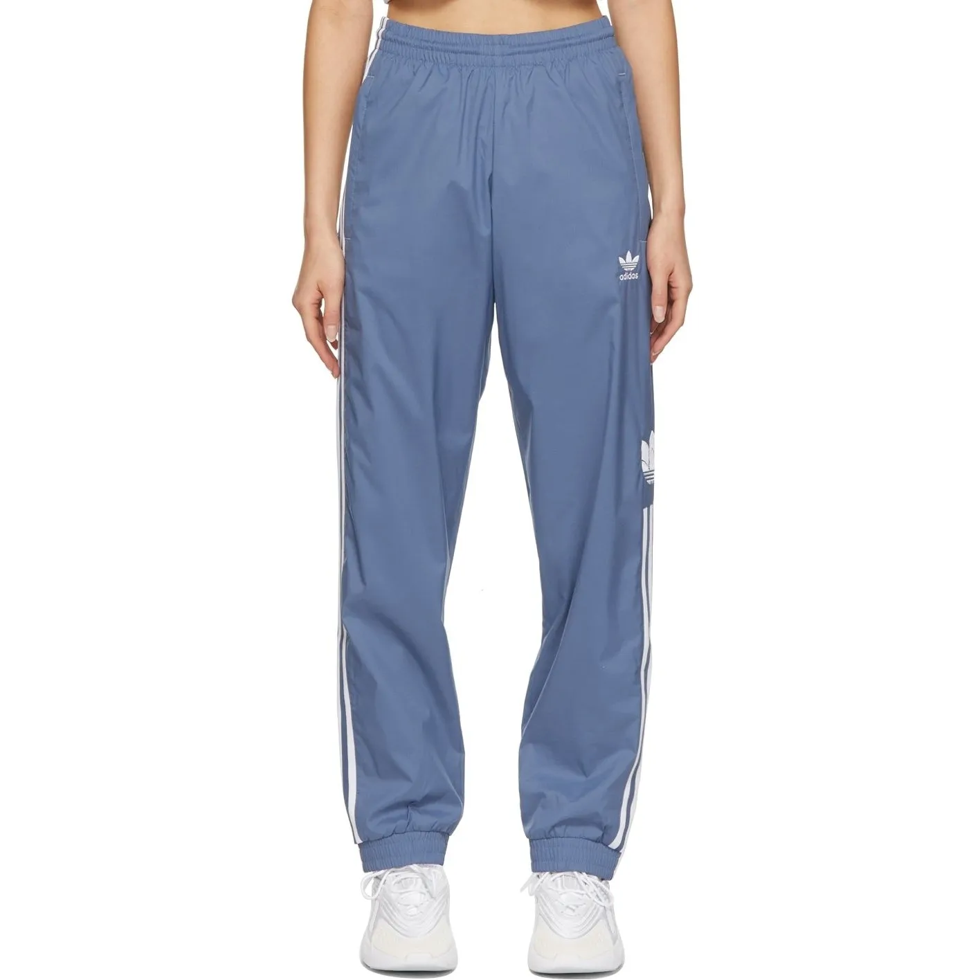 adidas Originals Blue Adicolor 3D Trefoil 3-Stripes Track Pants