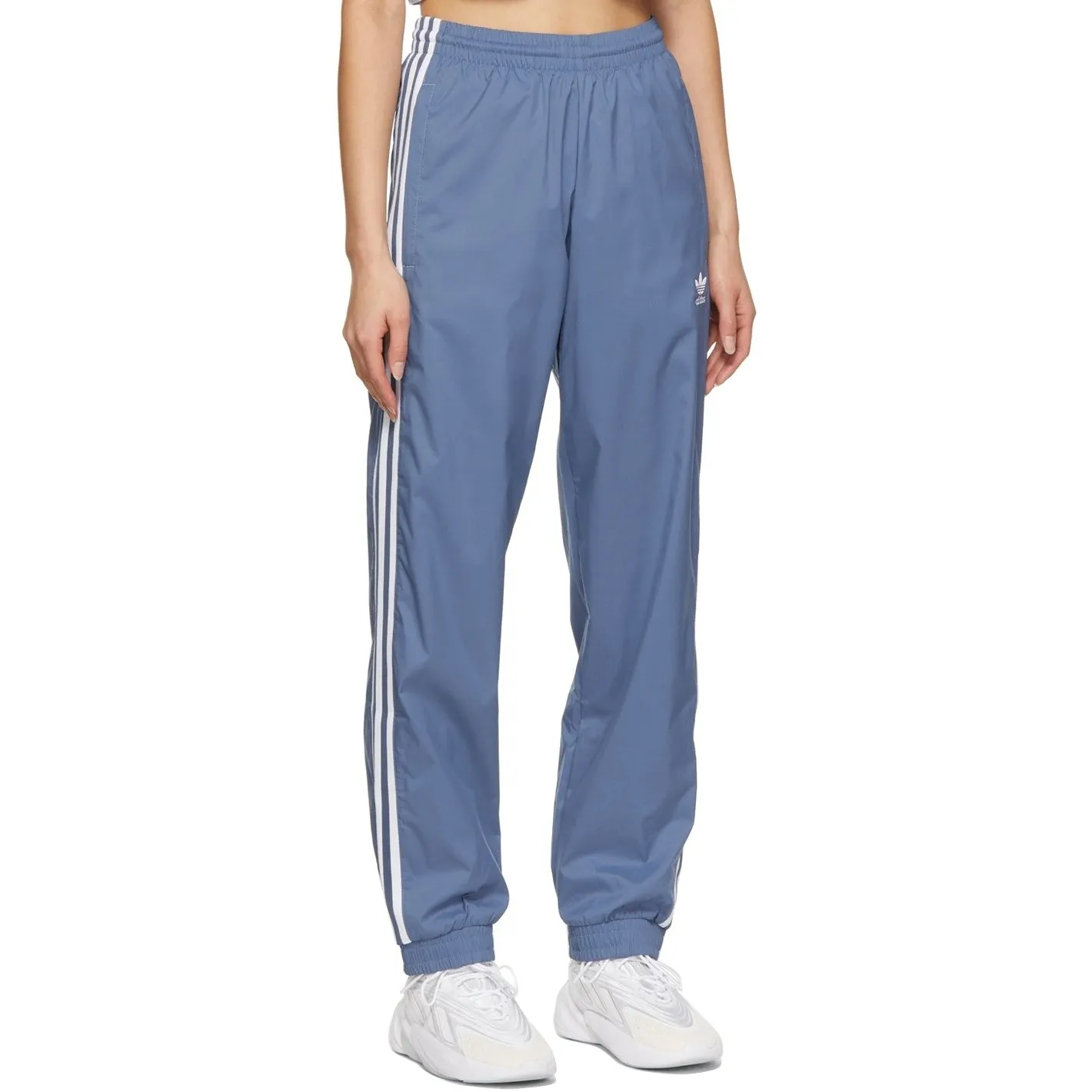 adidas Originals Blue Adicolor 3D Trefoil 3-Stripes Track Pants