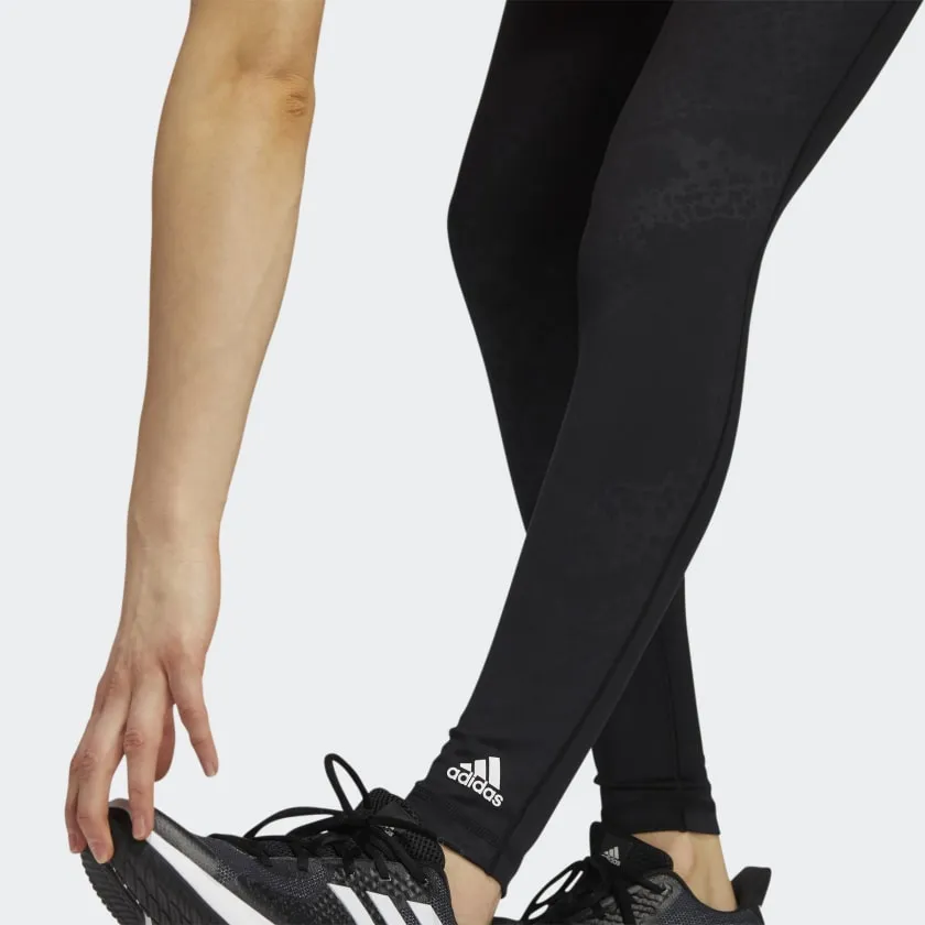 Adidas Women's Believe This Primegreen Camo Leggings - Black