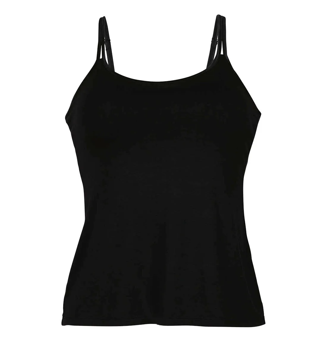Anita Care Amica Vest/Tank with Built In Pocketed Bra (0640X) - Black