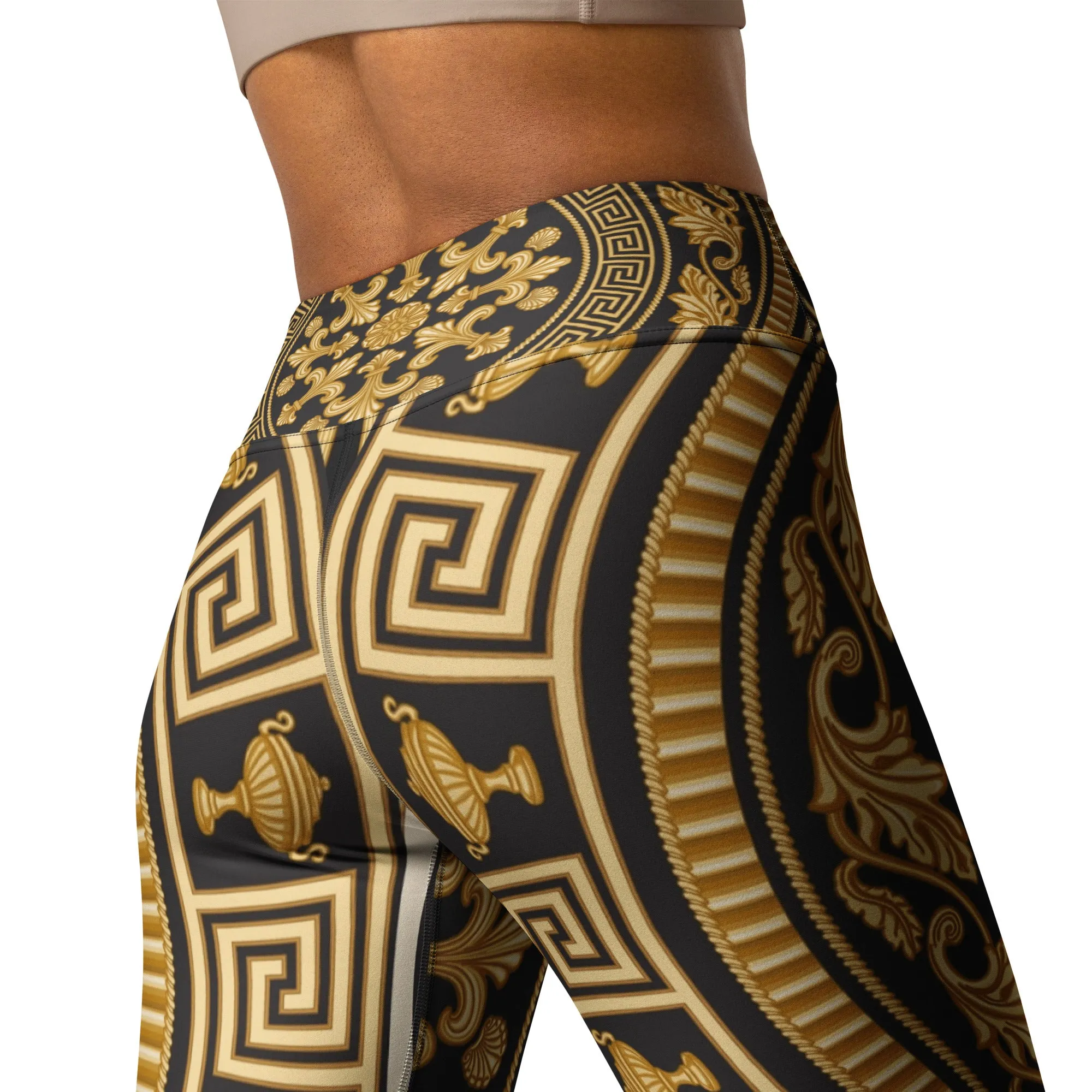 Baroque Yoga Leggings
