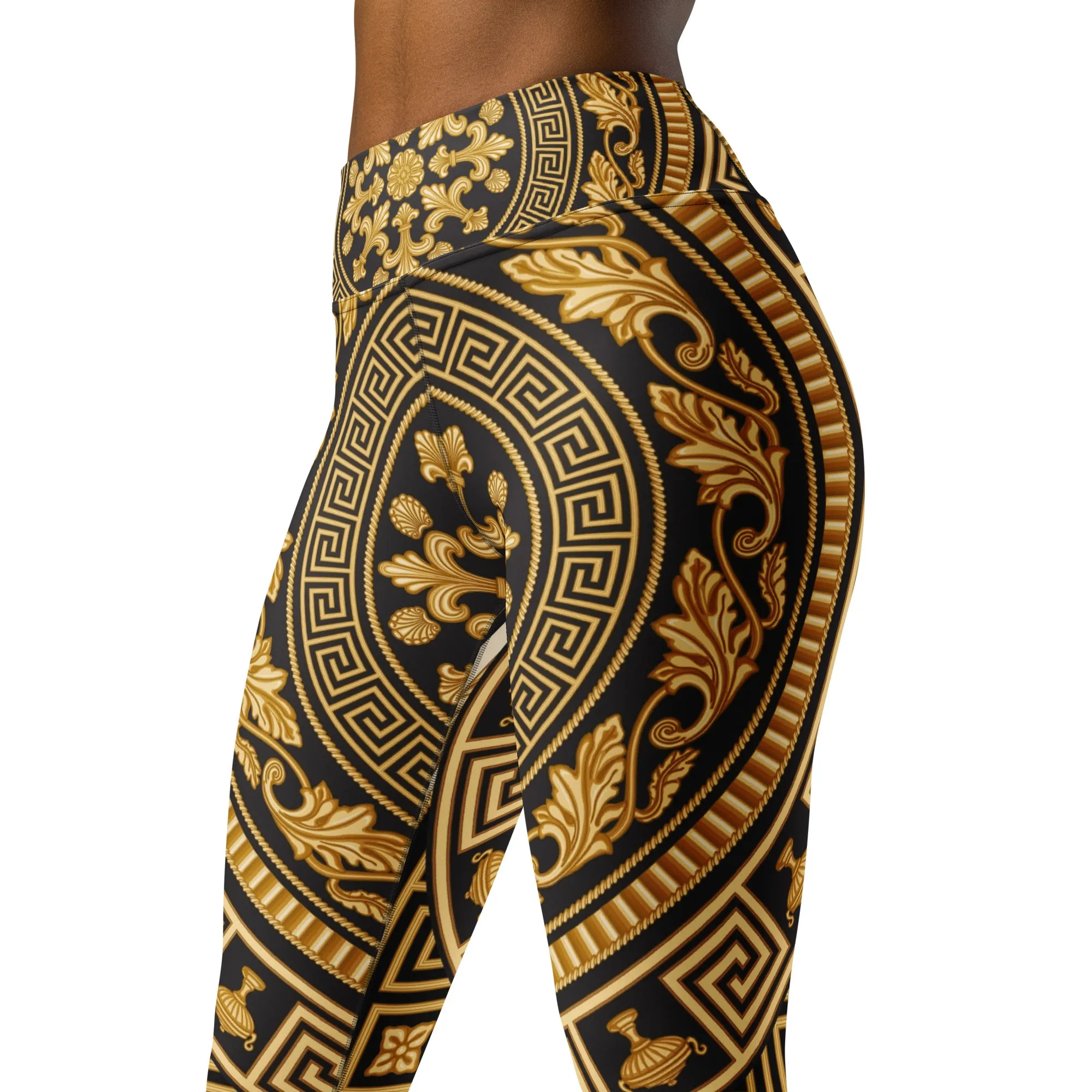 Baroque Yoga Leggings