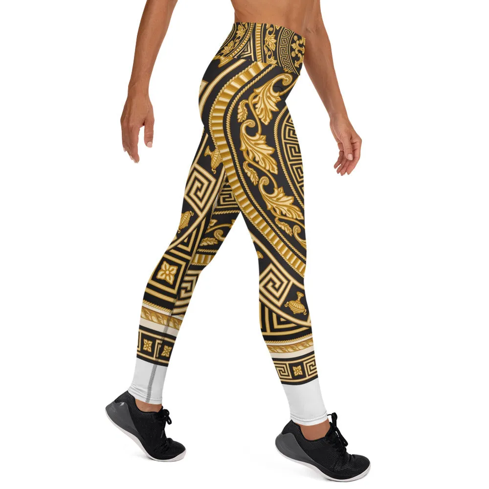 Baroque Yoga Leggings