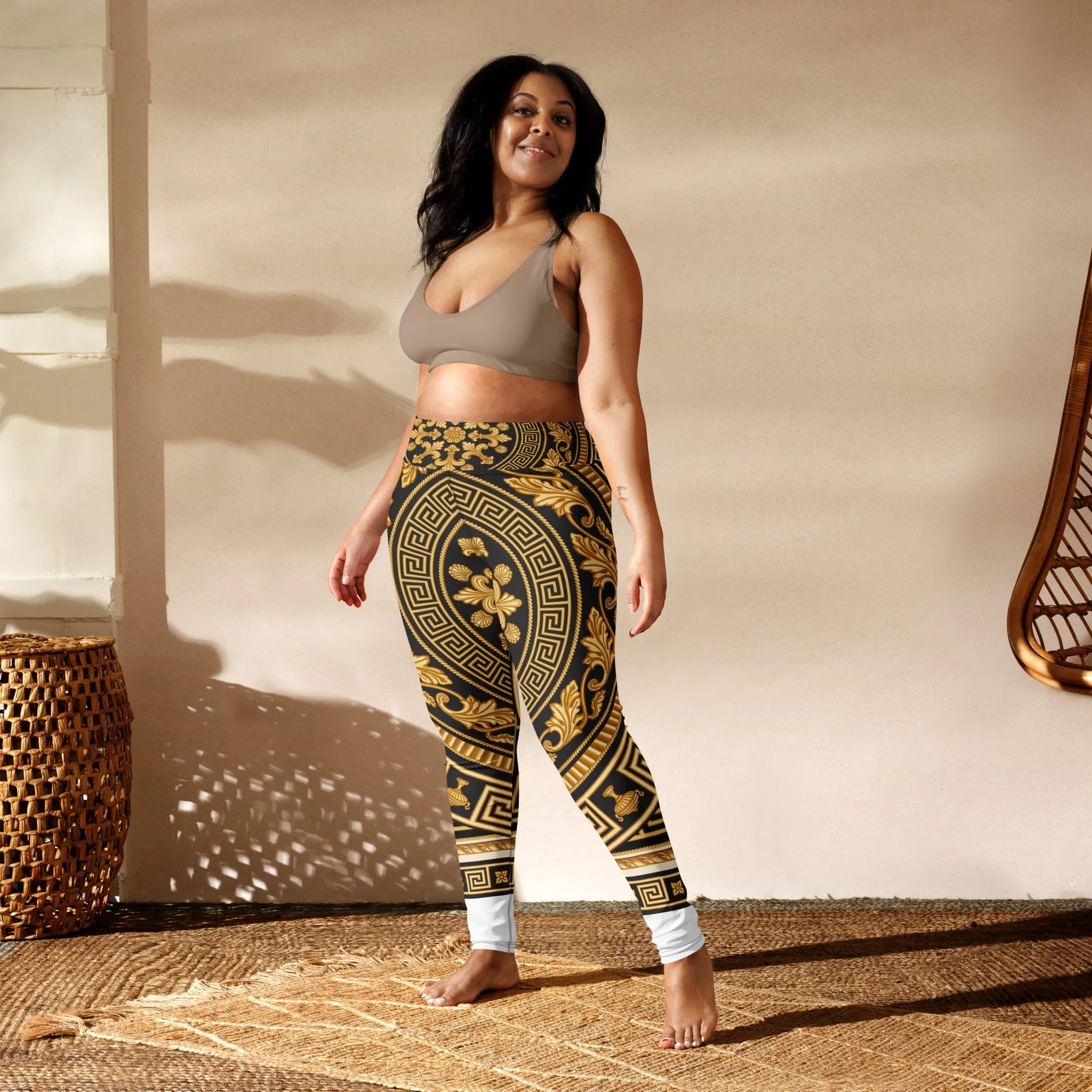 Baroque Yoga Leggings