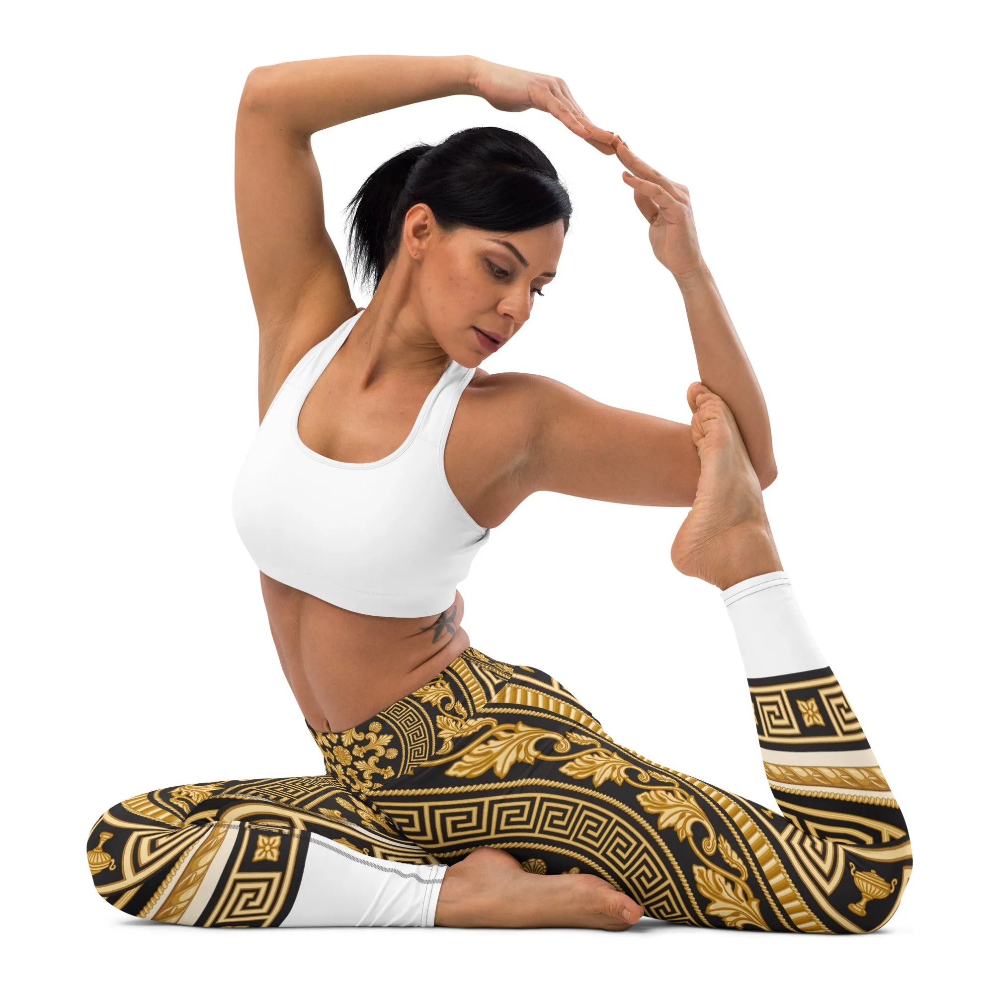Baroque Yoga Leggings