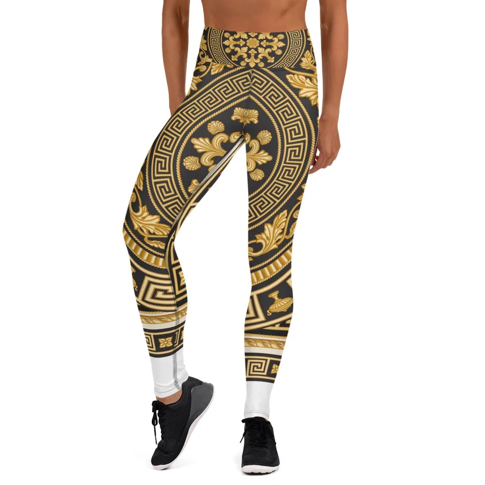 Baroque Yoga Leggings
