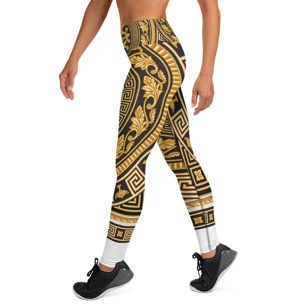 Baroque Yoga Leggings