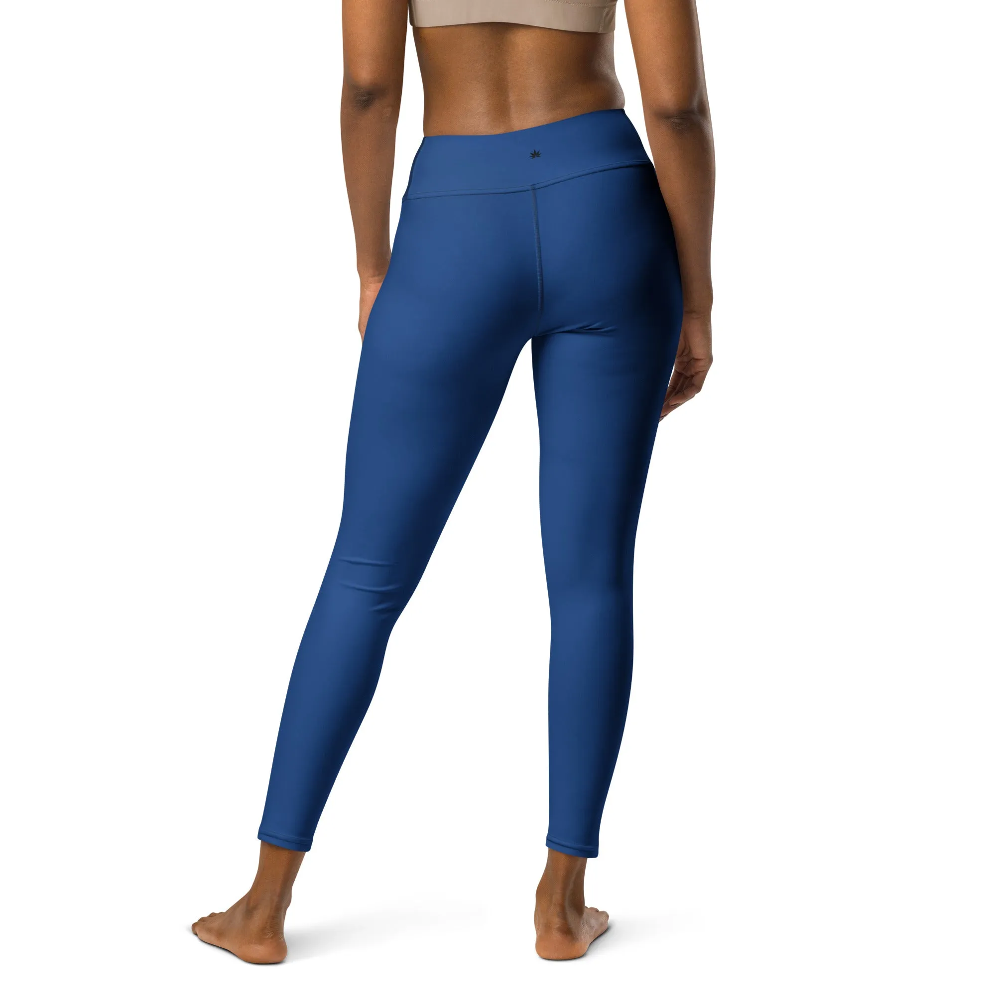 Blue Yoga Leggings