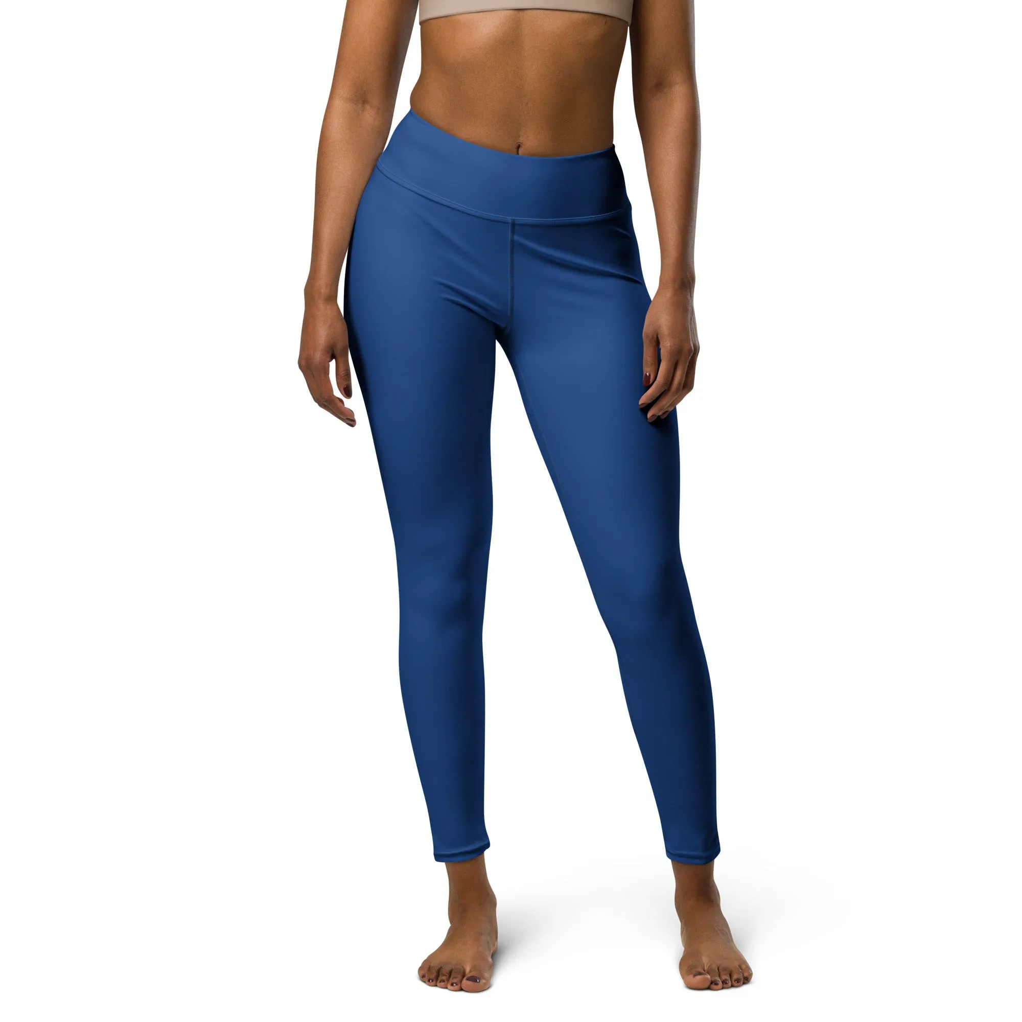 Blue Yoga Leggings