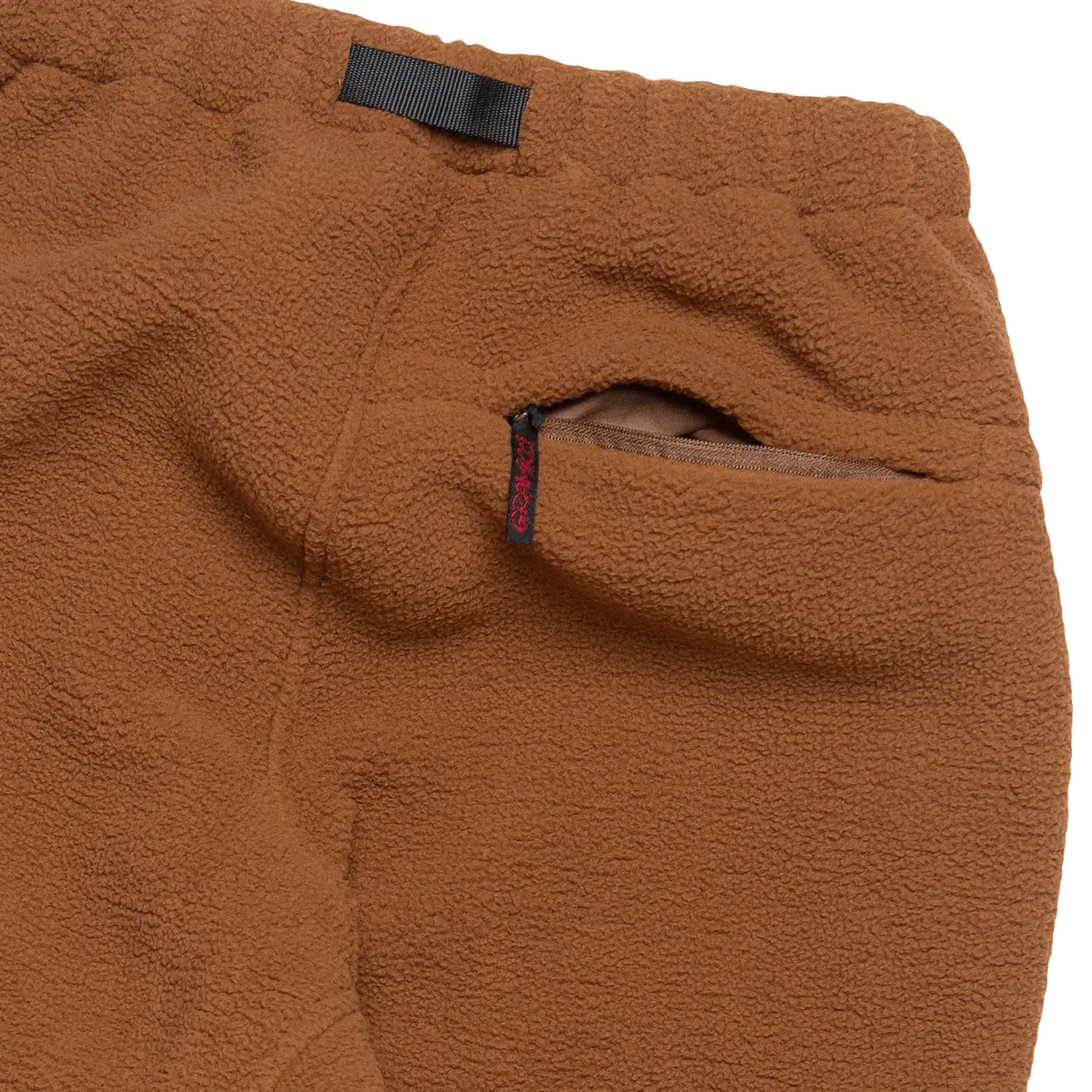 Boa Fleece Track Pants - Coyote