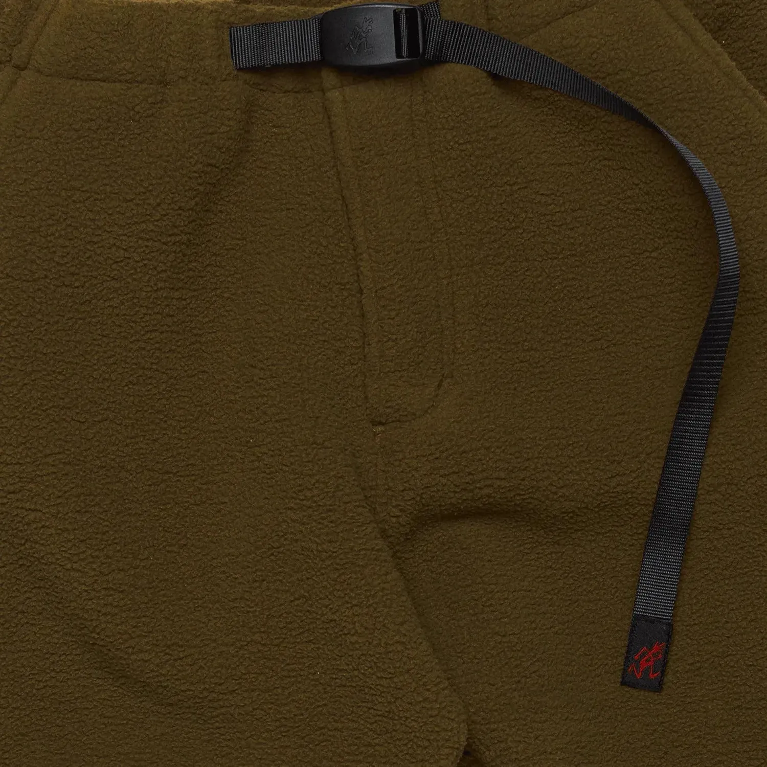 Boa Fleece Track Pants - Olive