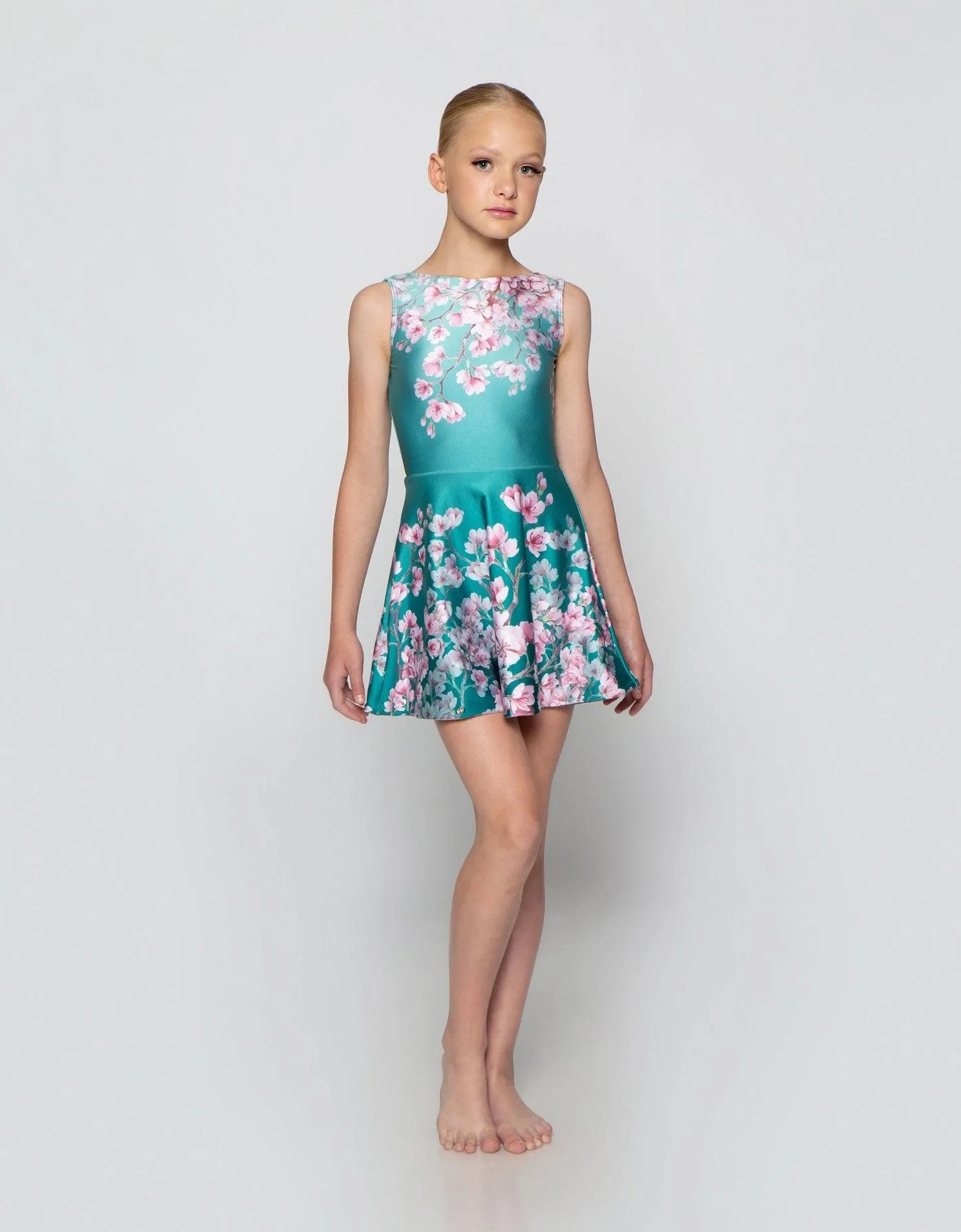Cherry Blossom Convertible Tank Dress