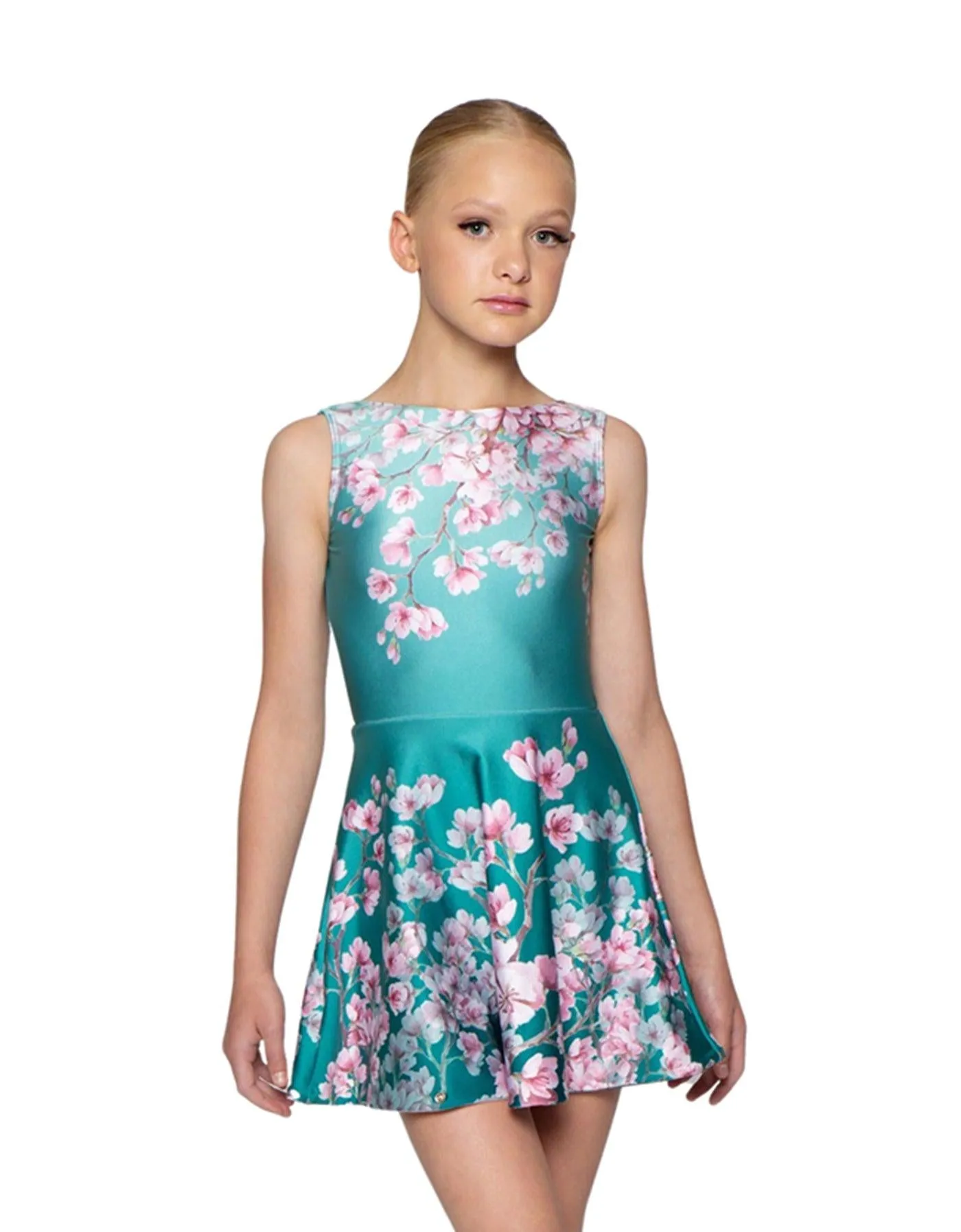 Cherry Blossom Convertible Tank Dress