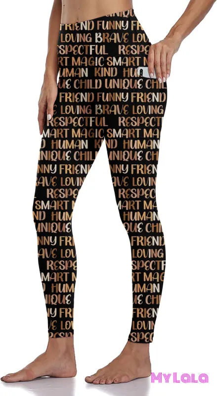 Curvy Pocketed Legging (Human)