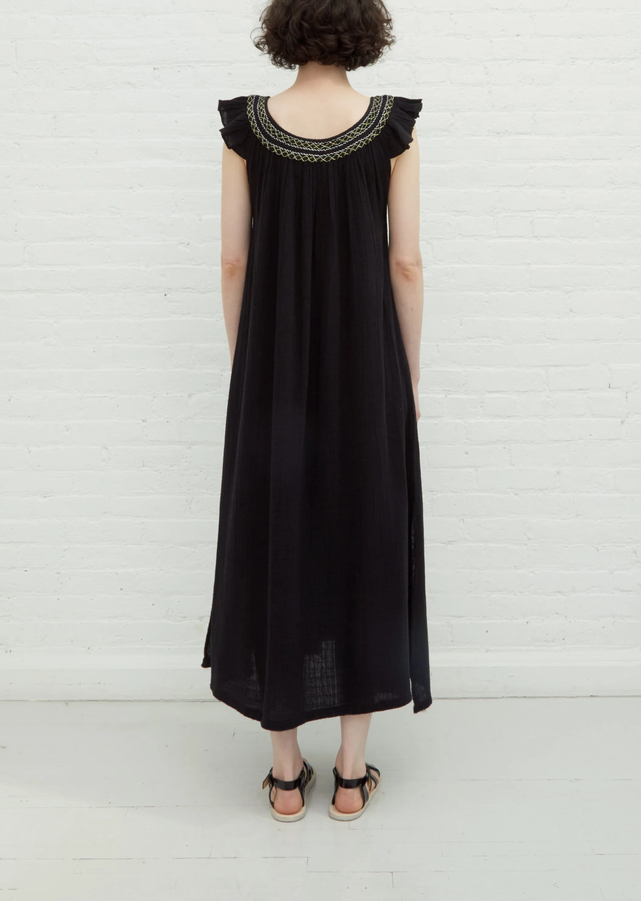 Daisy Smocked Midi Dress