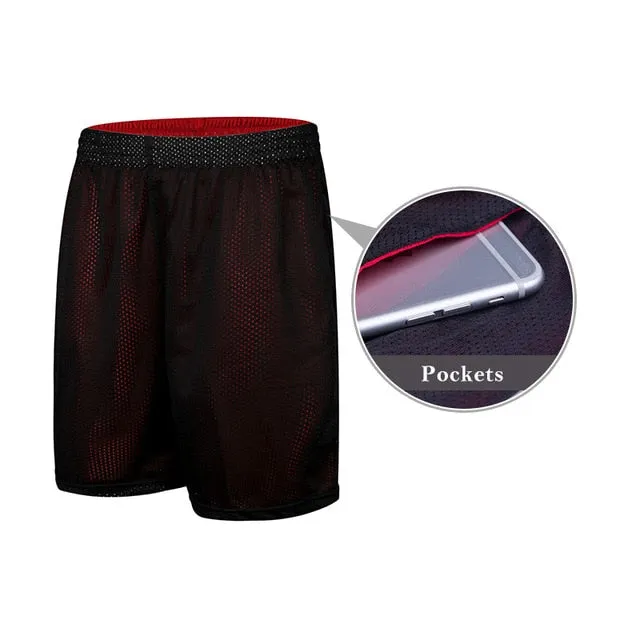 EU Reversible Basketball Shorts with Pockets