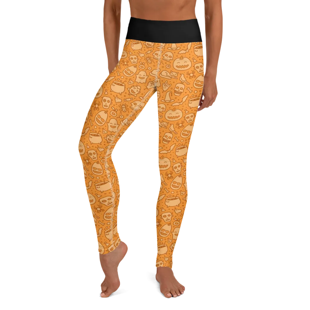 Halloween Yoga Leggings