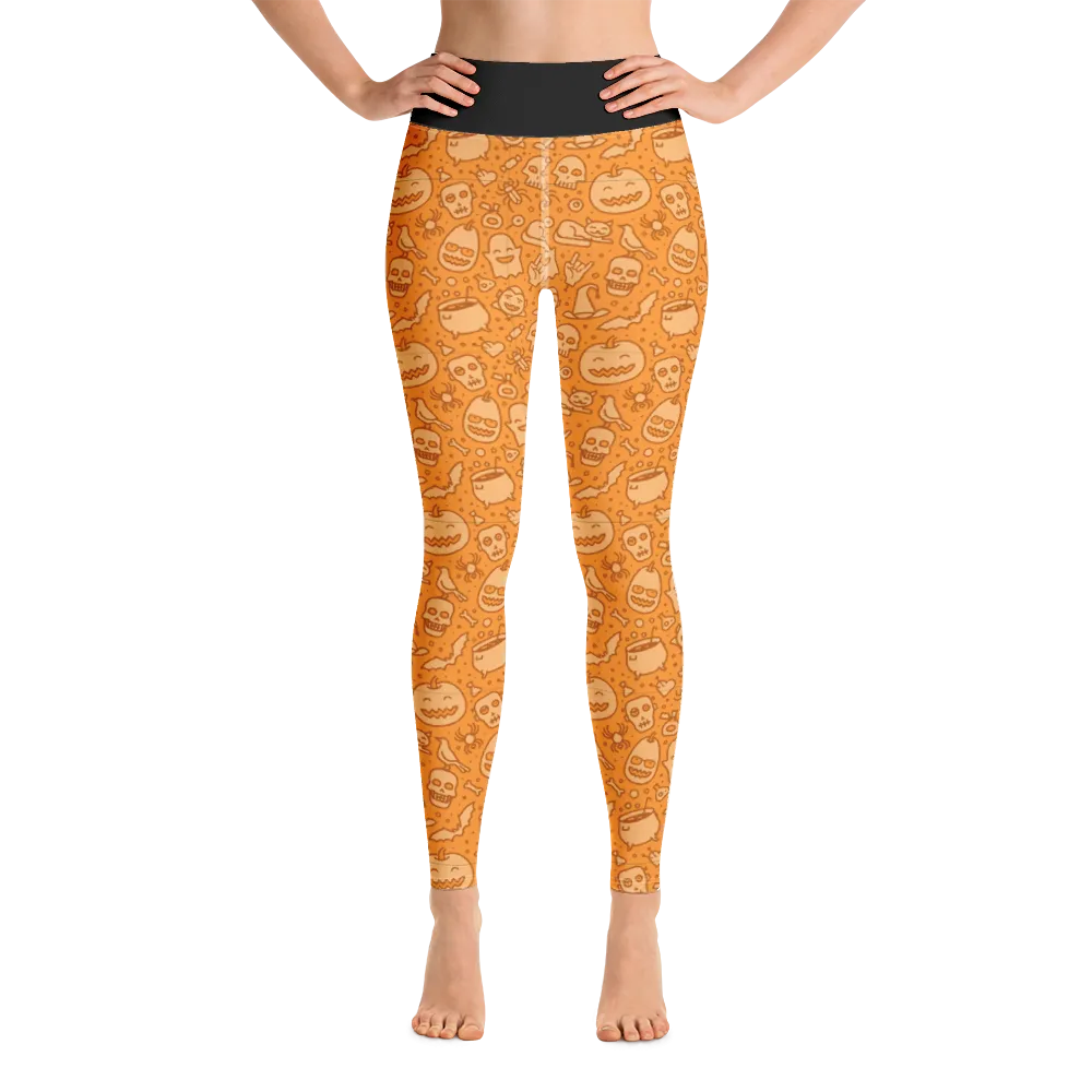 Halloween Yoga Leggings