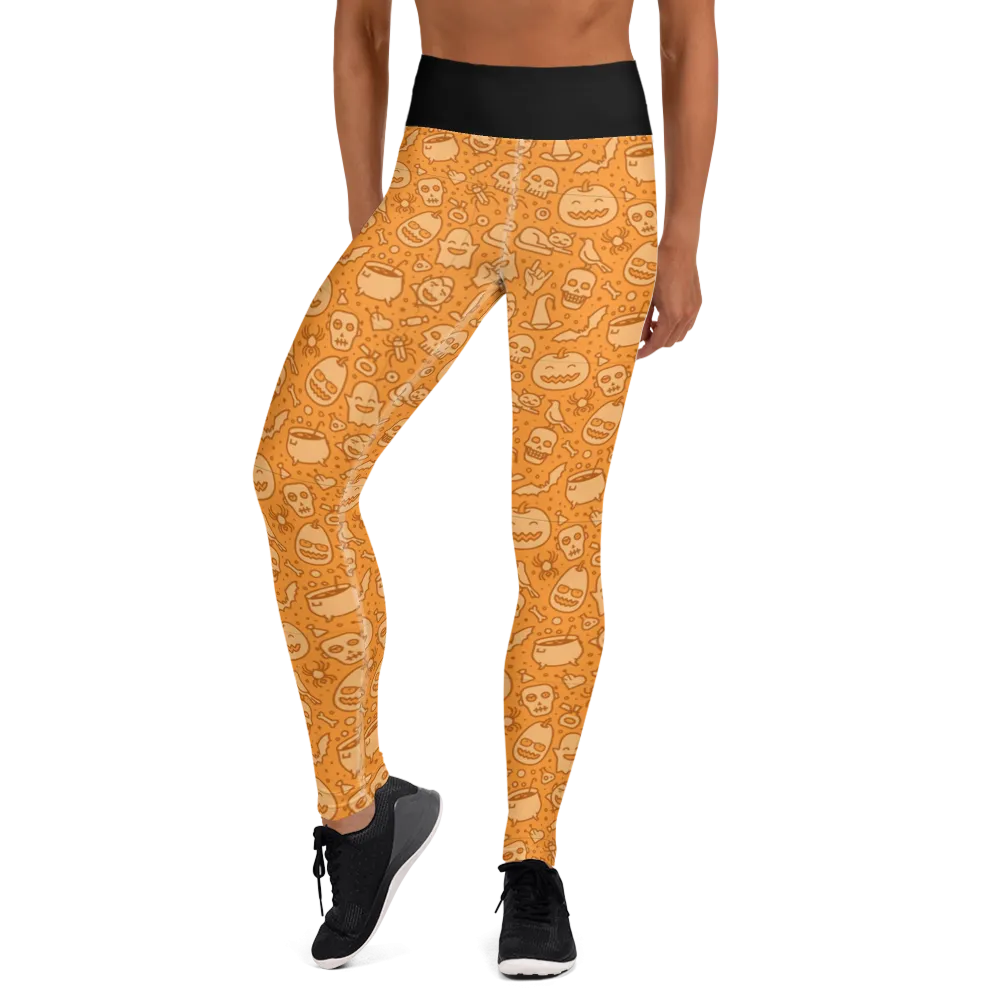 Halloween Yoga Leggings