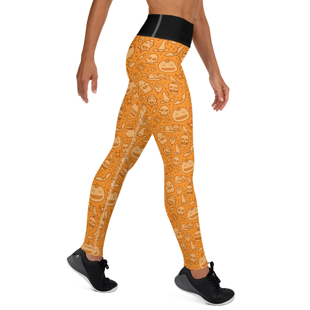 Halloween Yoga Leggings