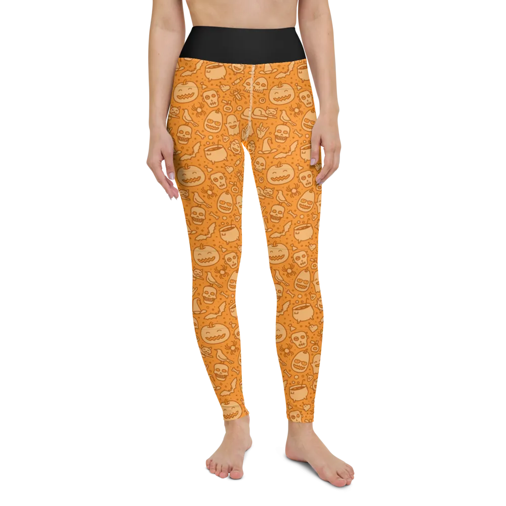Halloween Yoga Leggings