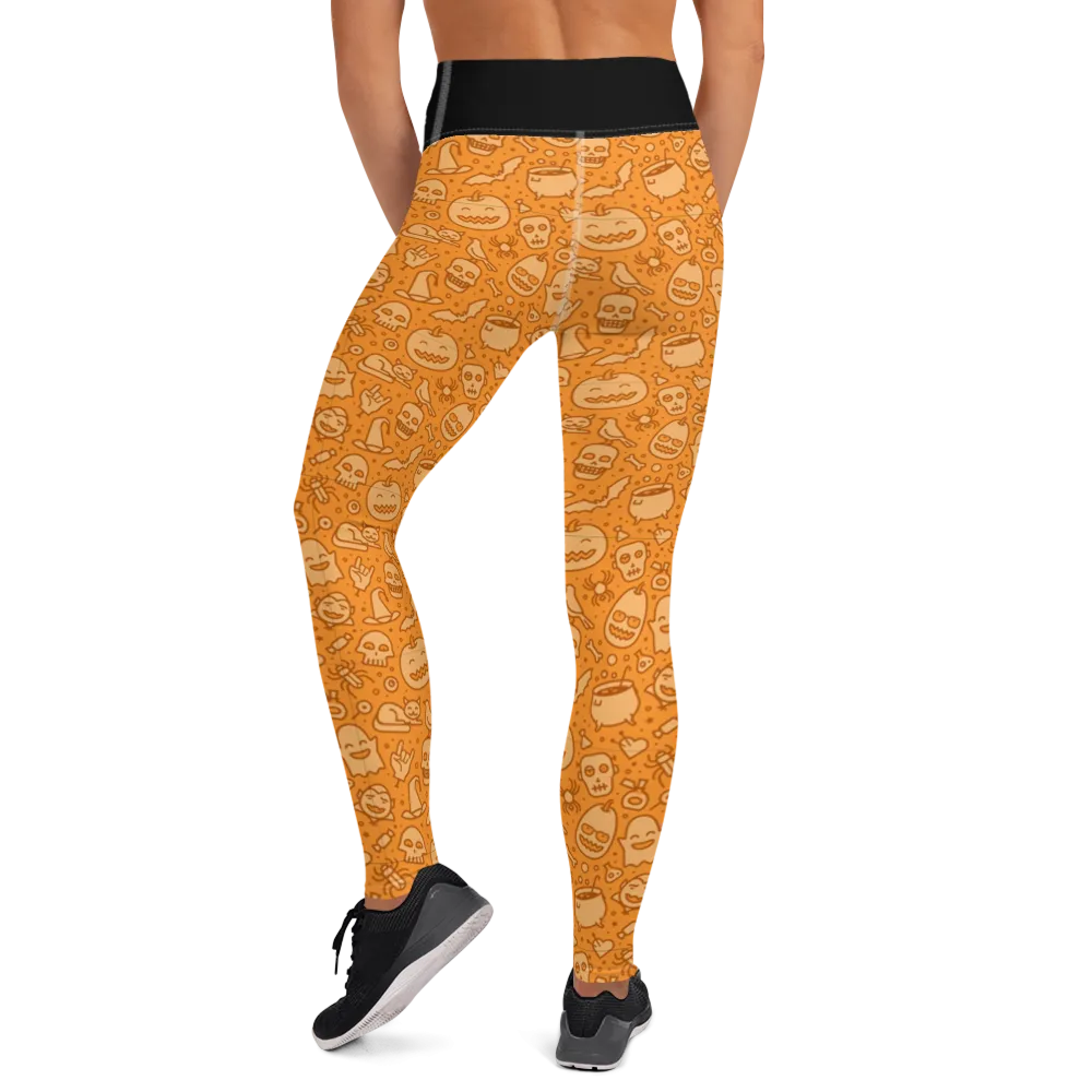 Halloween Yoga Leggings