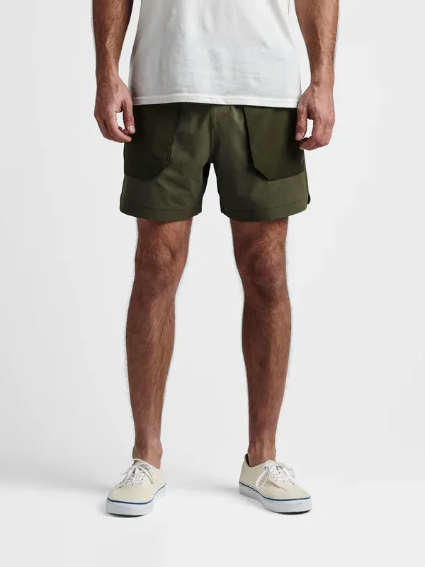 Happy Camper Shorts: Military