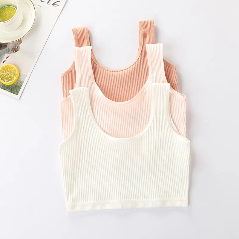 Kids Cotton Comfort Bras