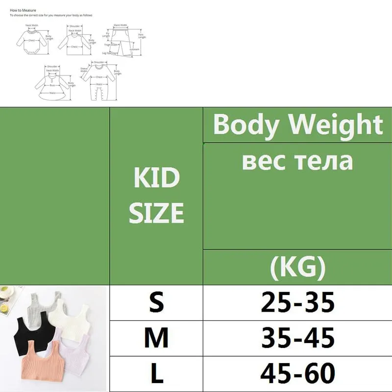 Kids Cotton Comfort Bras