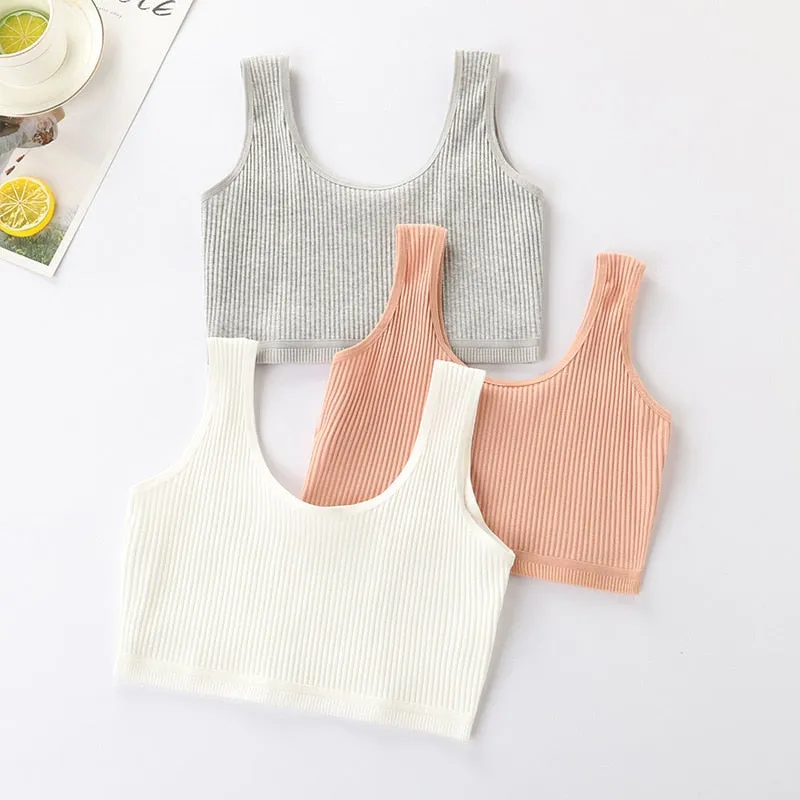 Kids Cotton Comfort Bras