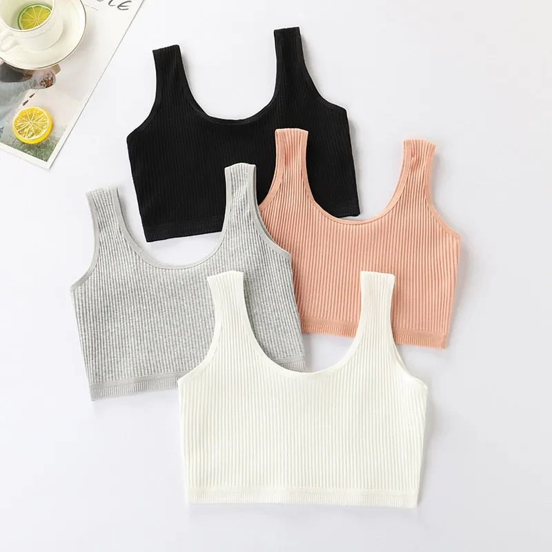 Kids Cotton Comfort Bras