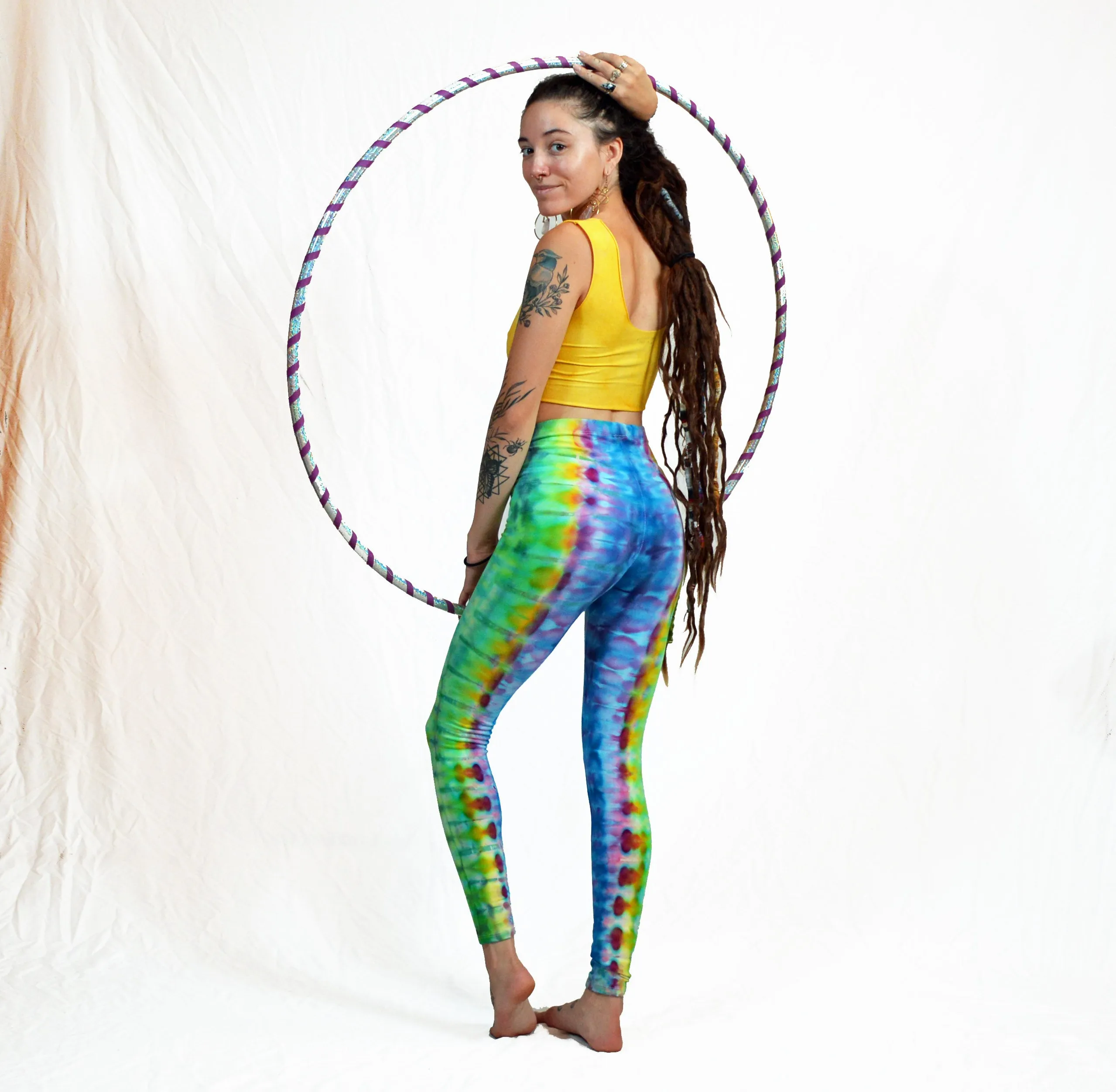 Leggings | Sky Blue Rainbow 2022