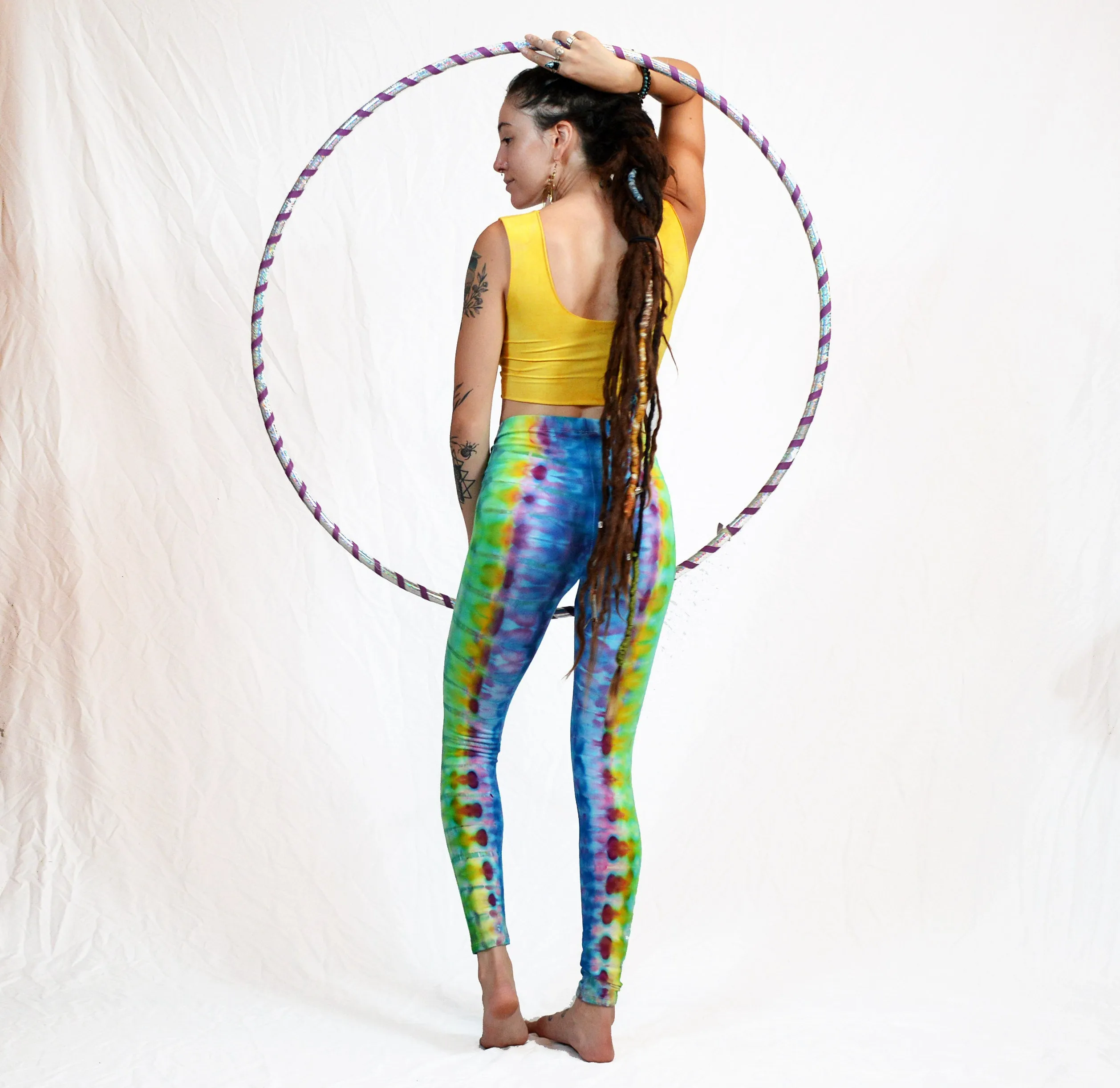 Leggings | Sky Blue Rainbow 2022