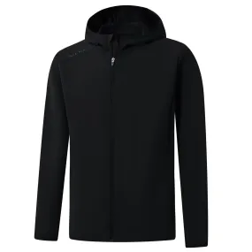 M MAELREG Hooded Jackets for Men Zip Up Lightweight Water Resistant Windproof Hiking Golf Mens Jacket with Pockets