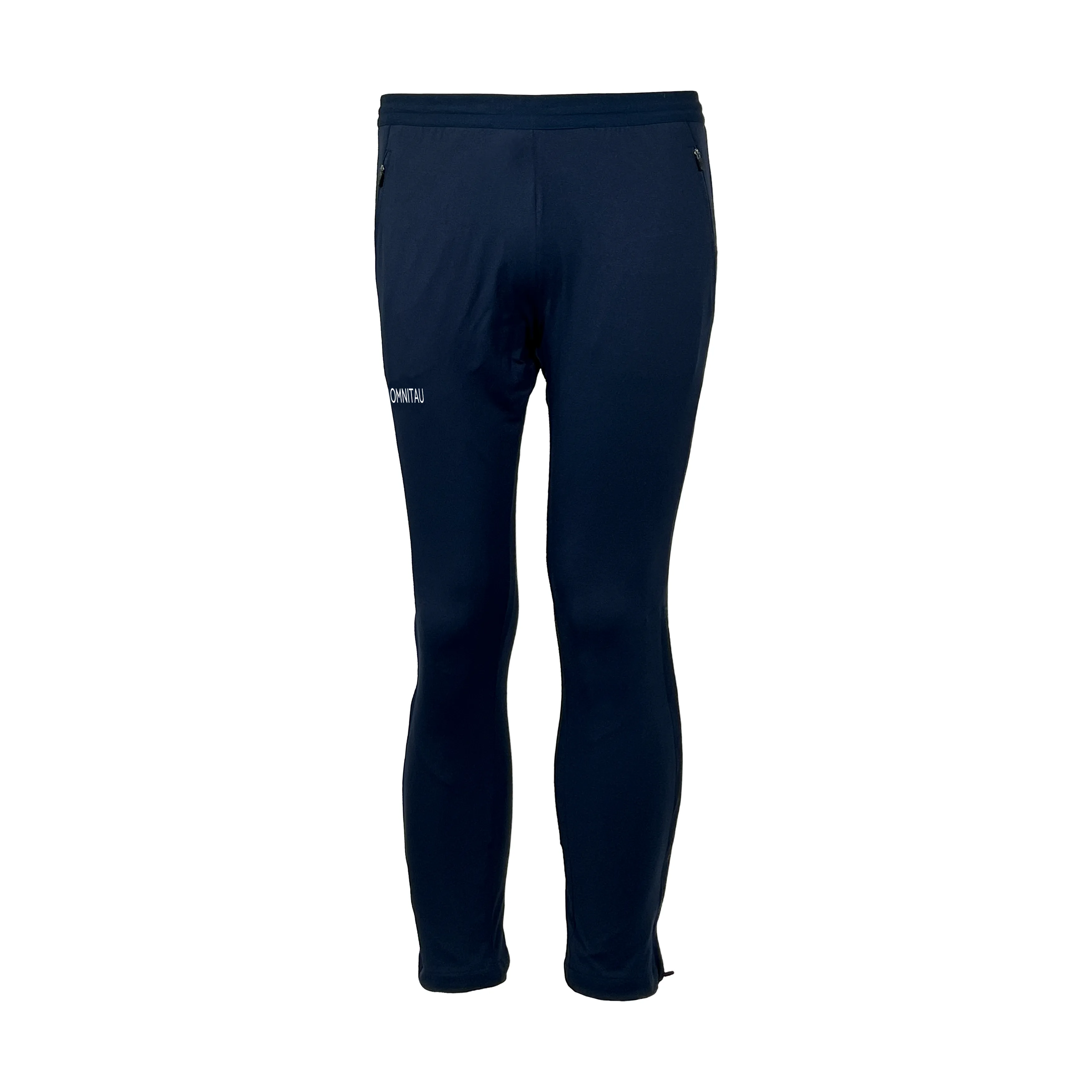 Omnitau Men's Team Sports Breathable Tapered Track Pants - Navy