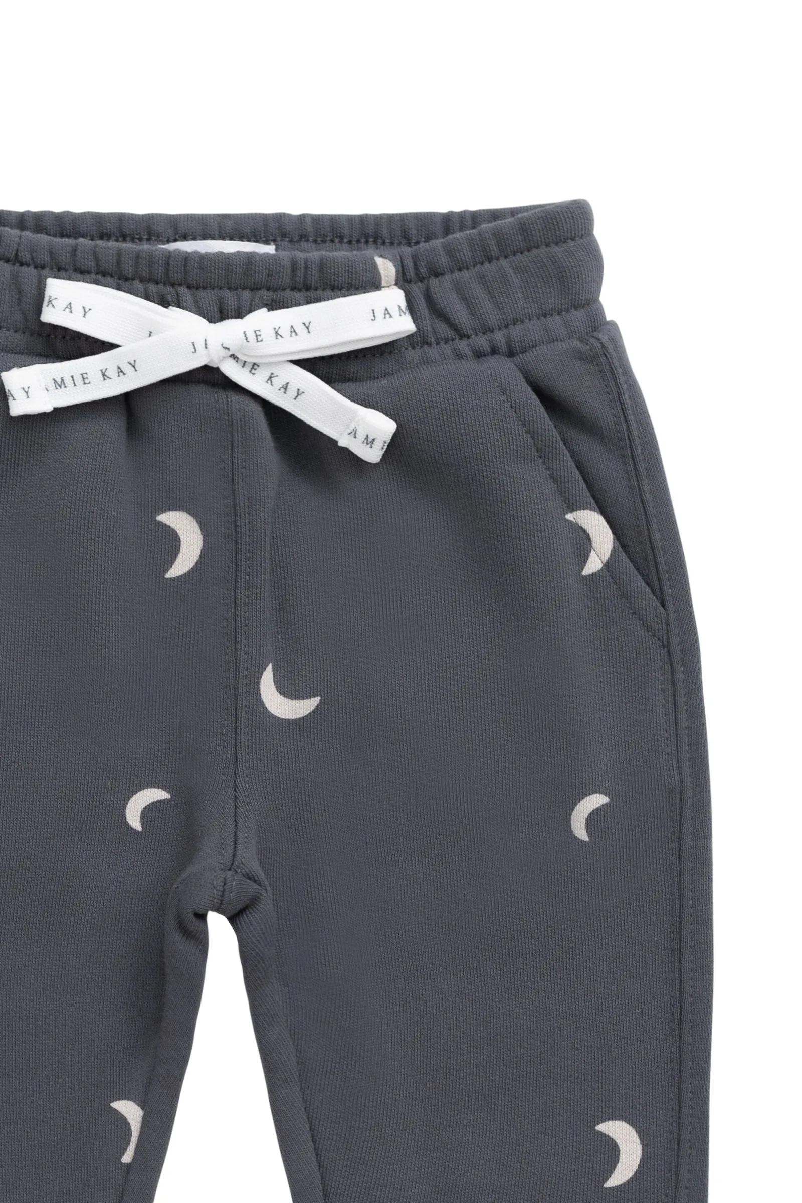 Organic Cotton Jalen Track Pant - Crescent Moon Icelandic