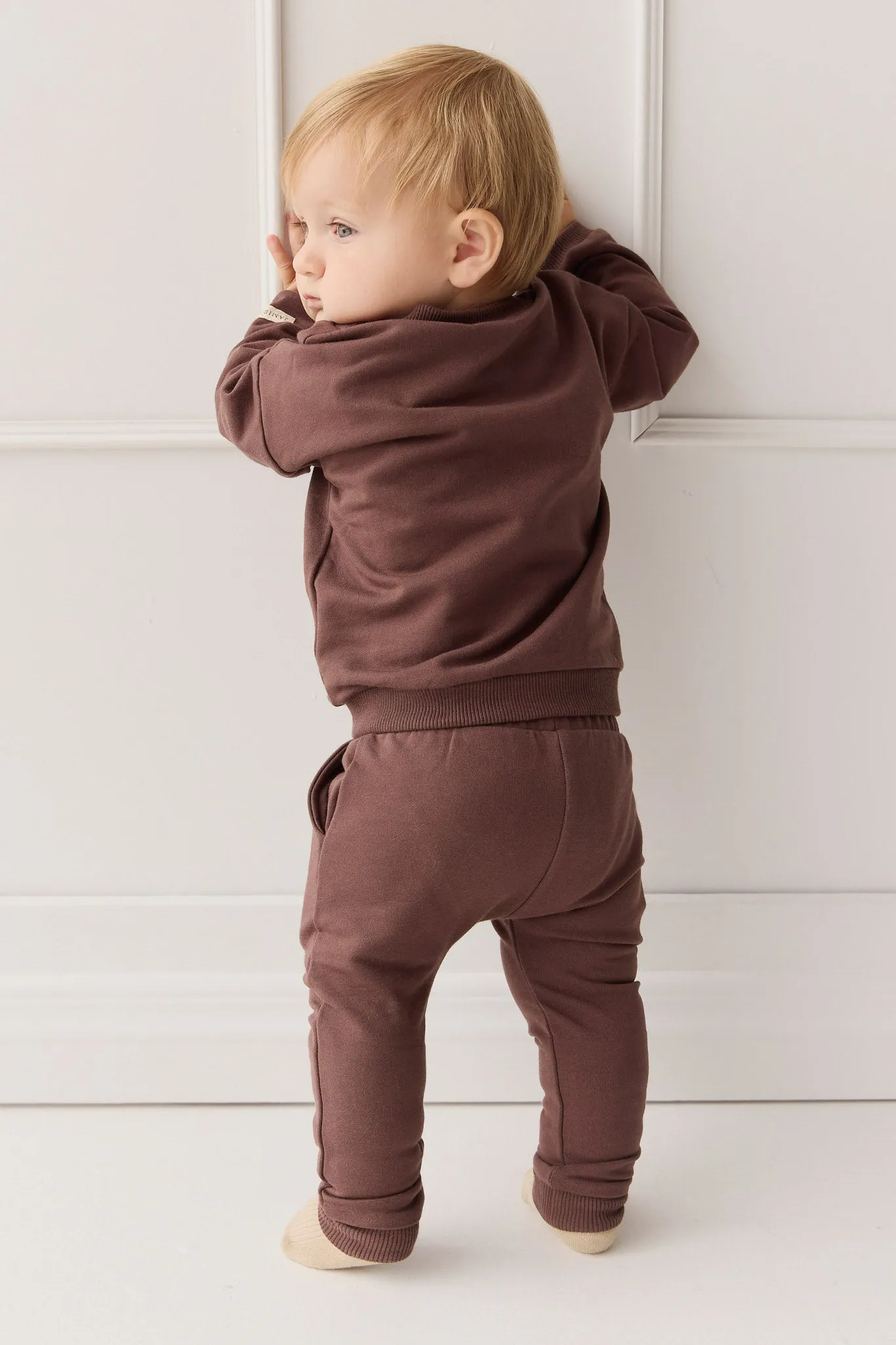 Organic Cotton Morgan Track Pant - Earth