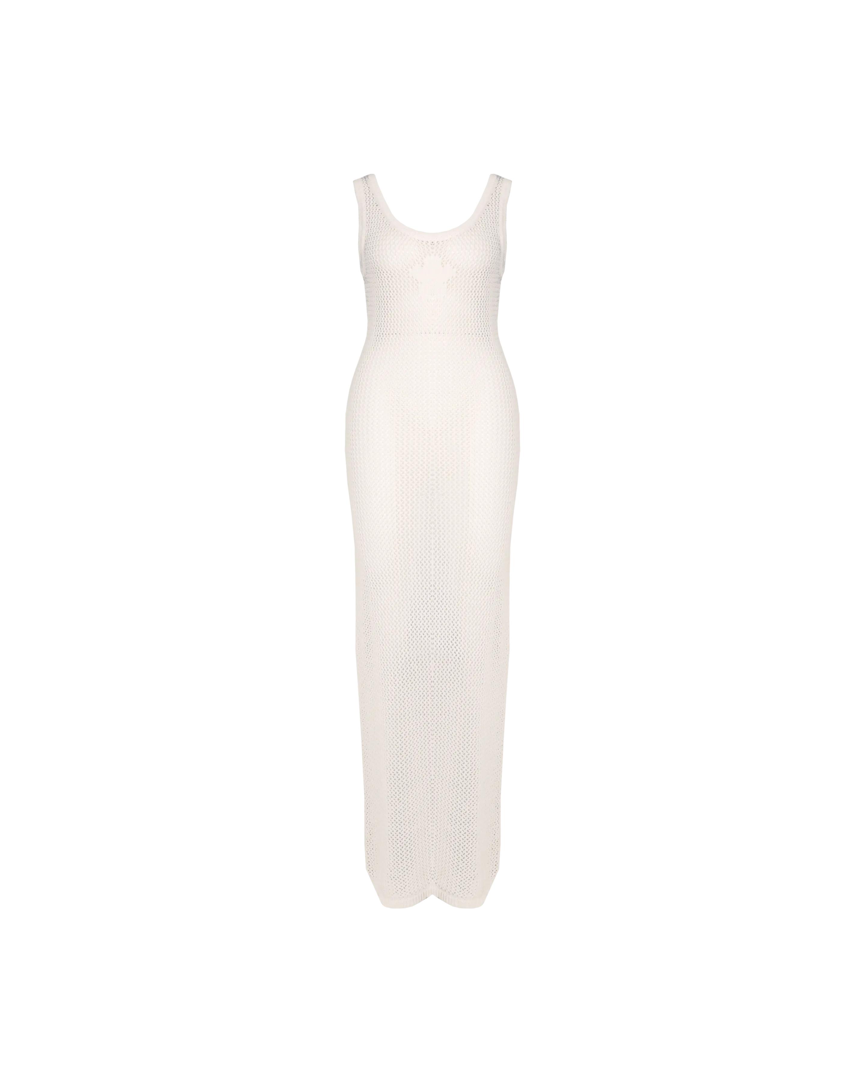 PAMELA CROCHET DRESS WHITE