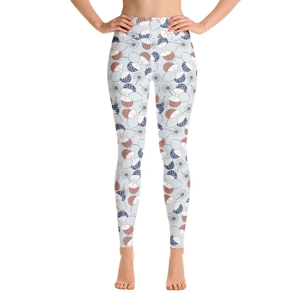 Patriotic Ears Inspired Yoga Leggings