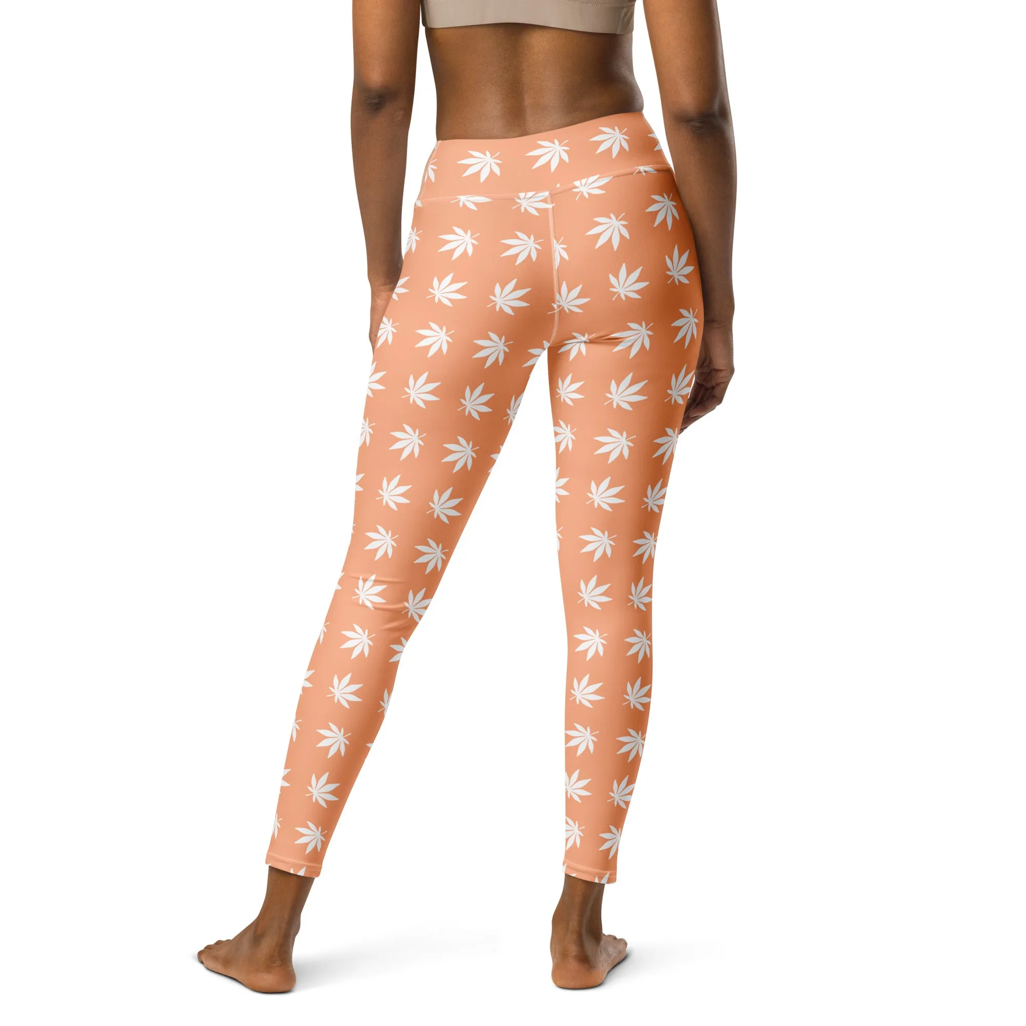 Peach Yoga Leggings