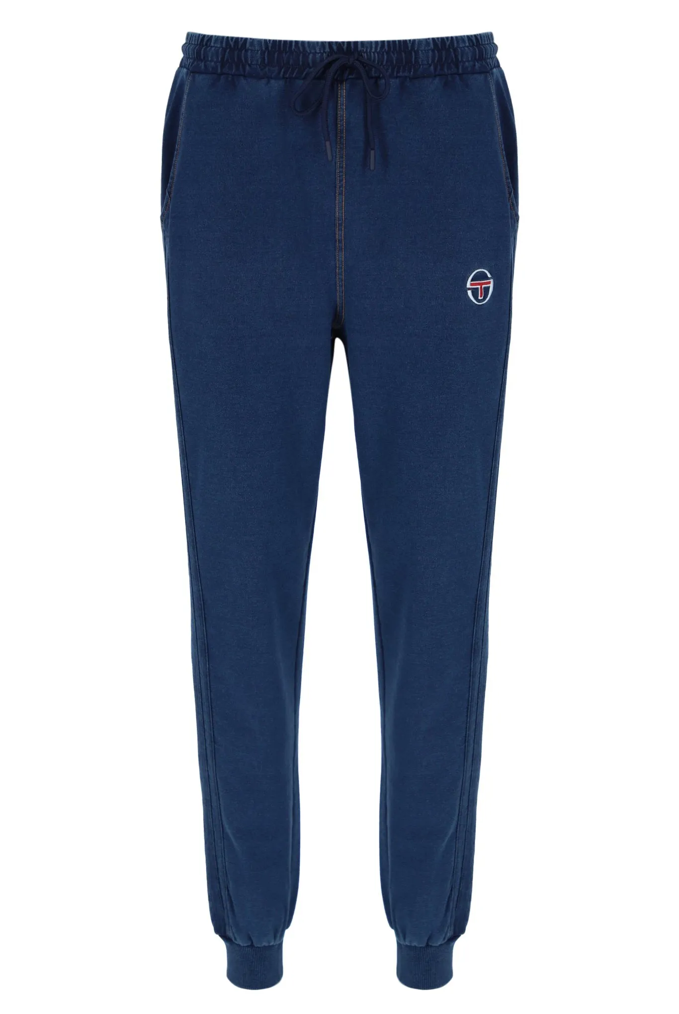 Sergio Tacchini Denim Damarindo Track Pants Stm12152-255 Mid Denim Blue