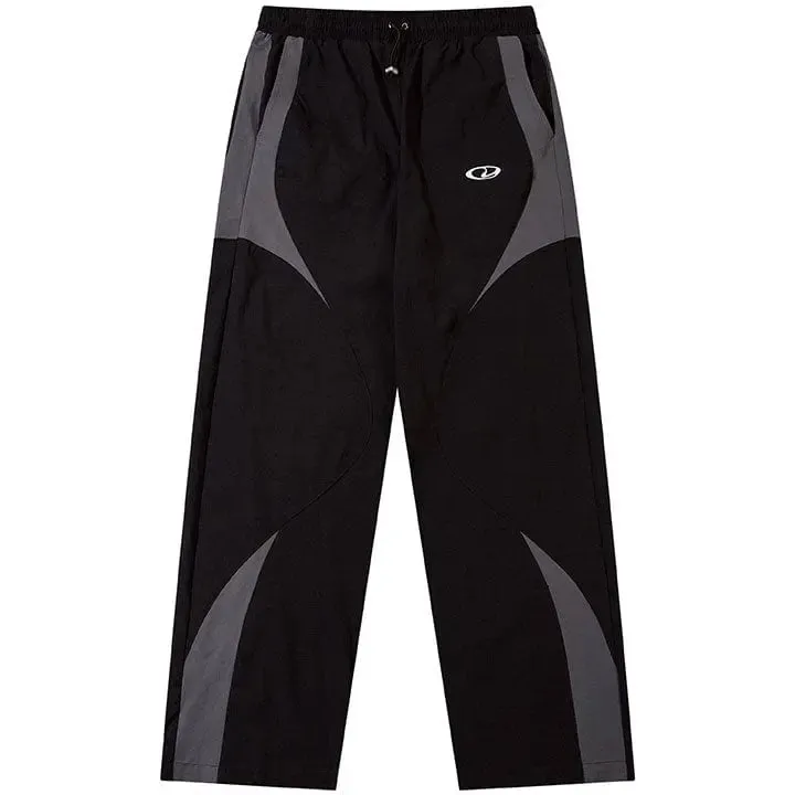 Sneakerhill® Sporty Patchwork Track Pants
