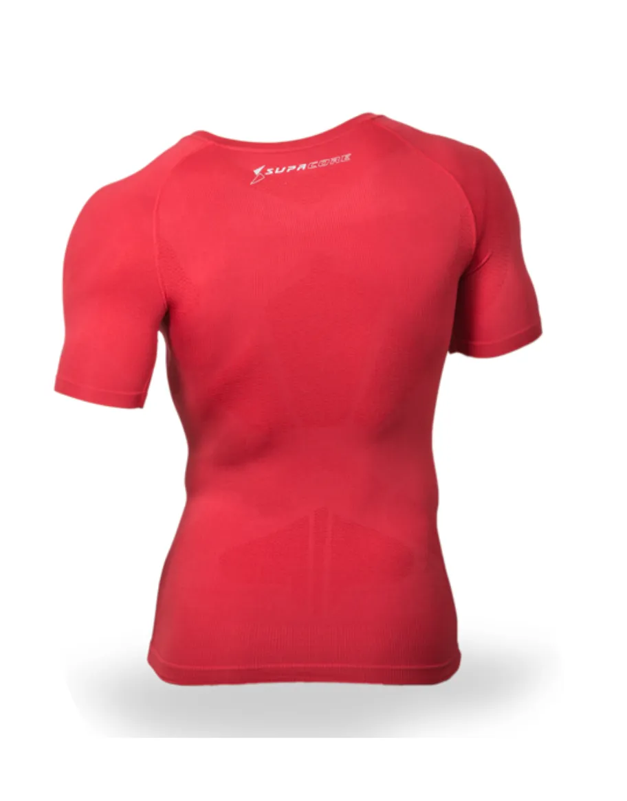 Supa X ® Short Sleeve Body Mapped Compression Top