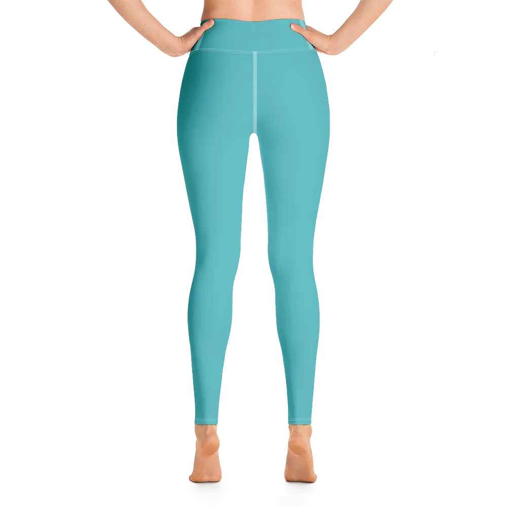 Teal Yoga Leggings