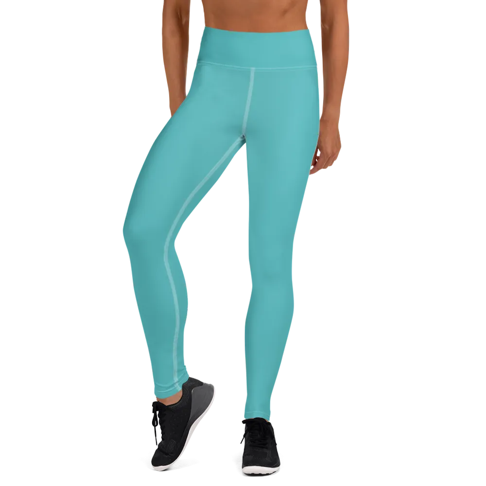Teal Yoga Leggings