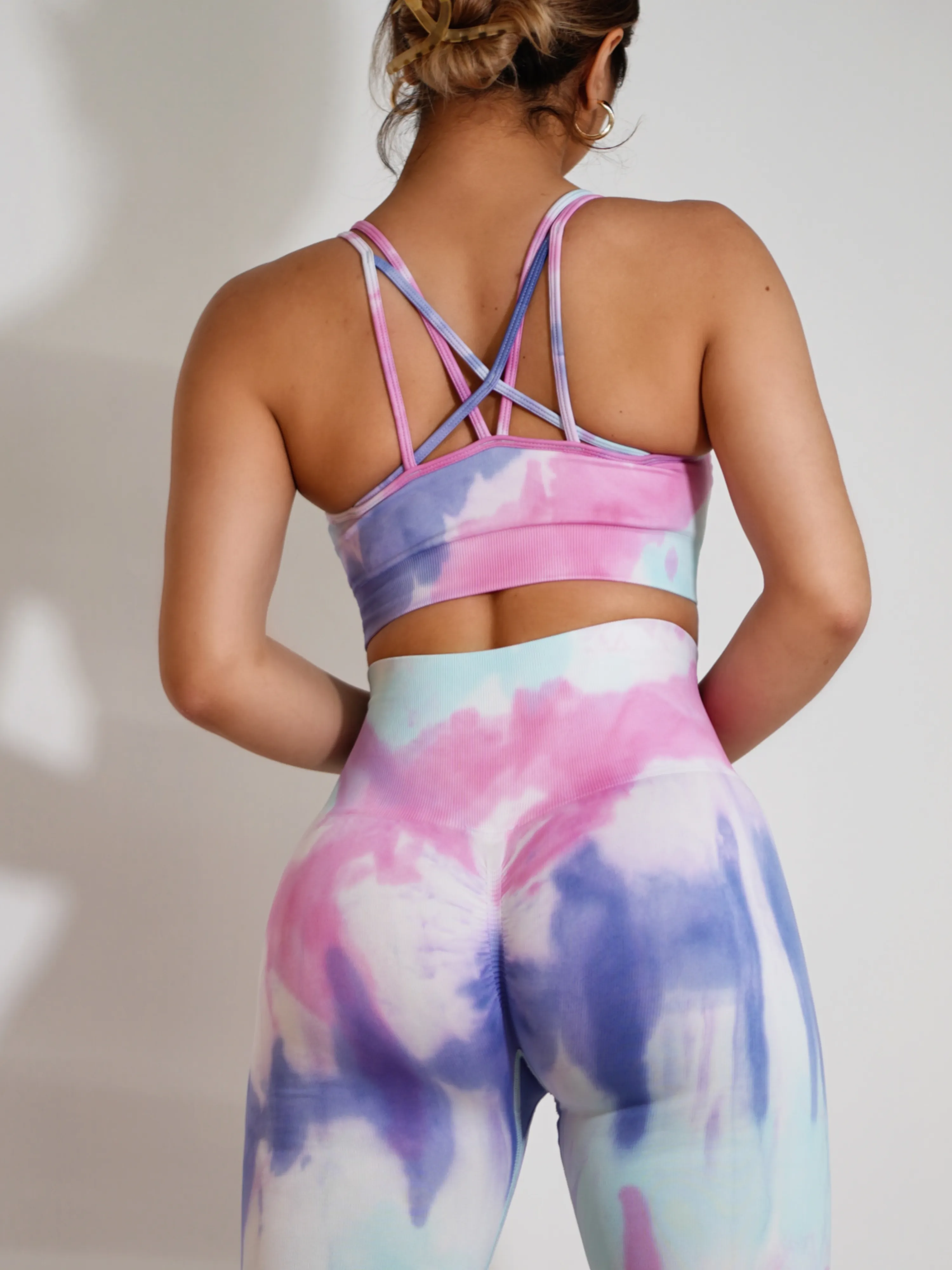 Tie-dye Sports Bra (Starlight Color-way)