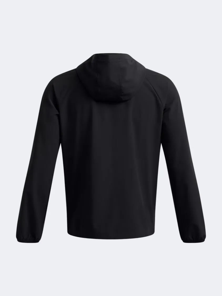 Under Armour Stretch Woven Men Lifestyle Jacket Black