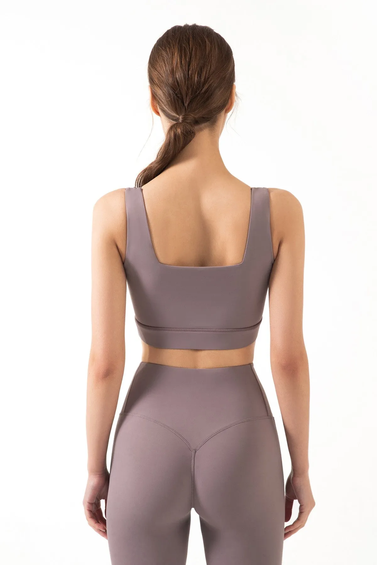 Wide Straps Bra Light Support