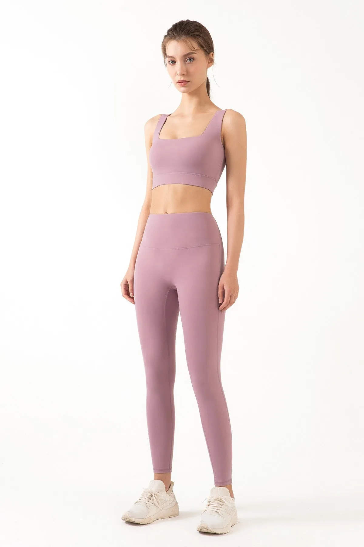 Wide Straps Bra Light Support