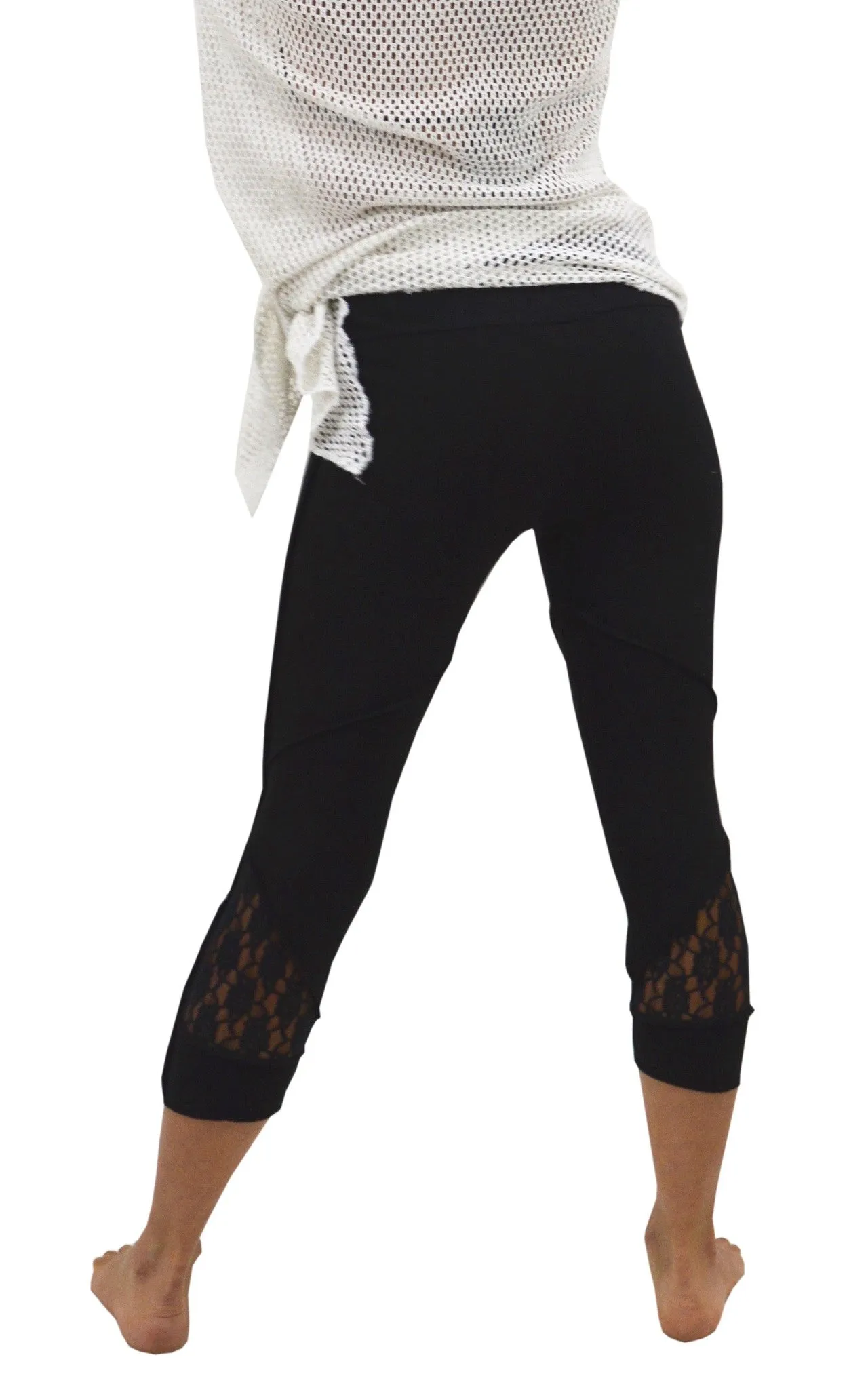Yoga Capris Leggings Pixie style 3/4